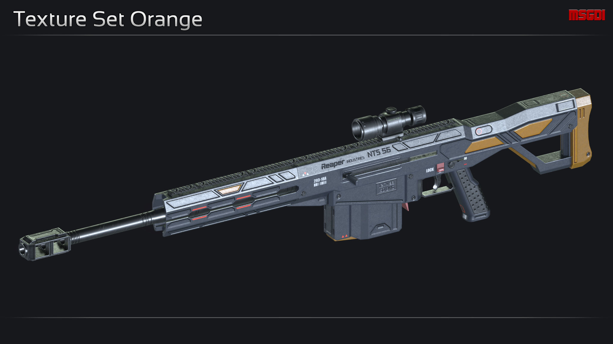 Scifi Sniper Rifle Collection _15