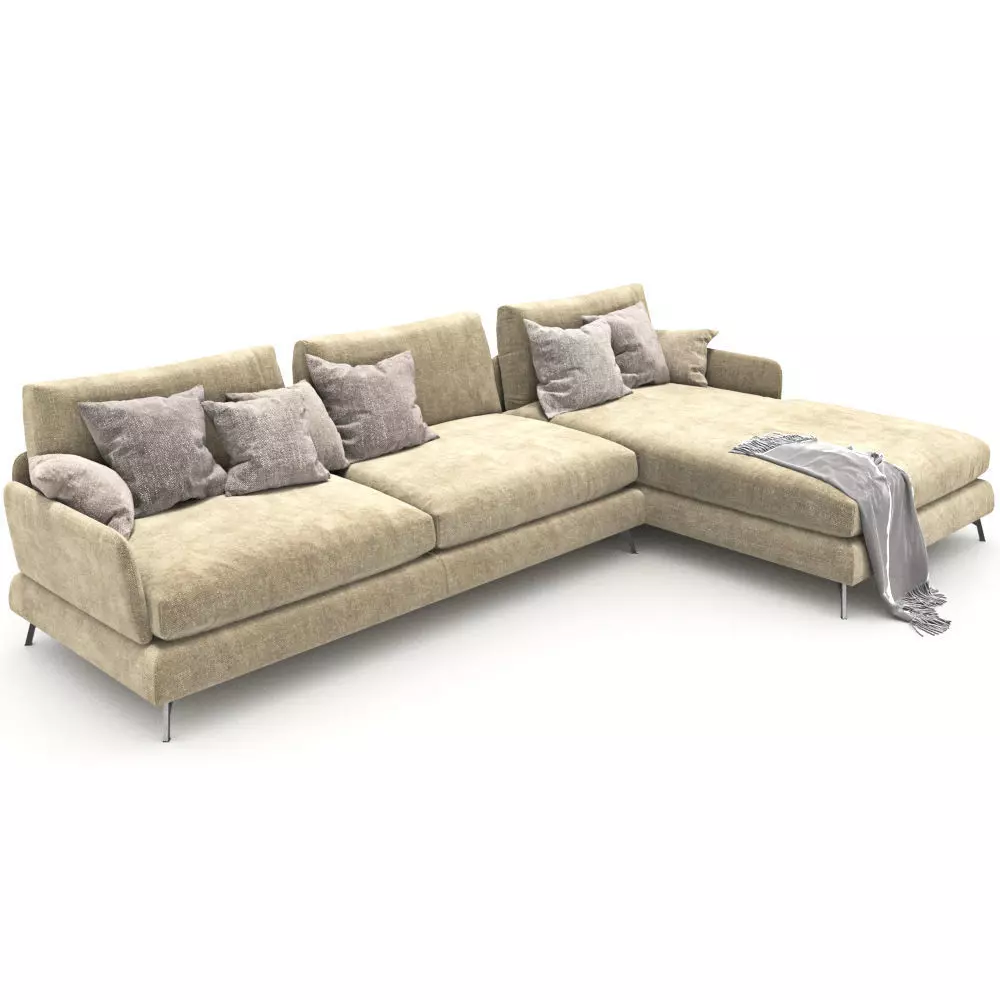 193-Sofa Ditre italia jasper 1 3D model