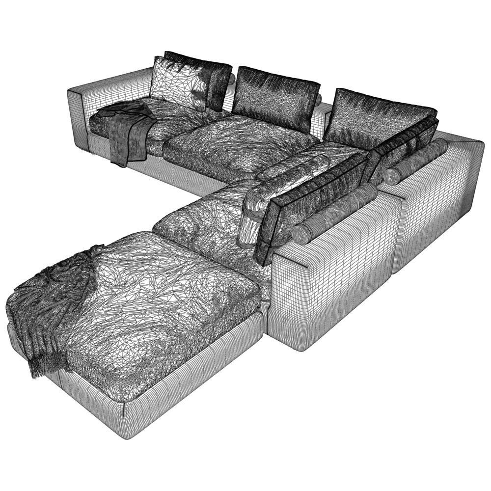 194-Sofa Element Sofa Club 2 3D model_5