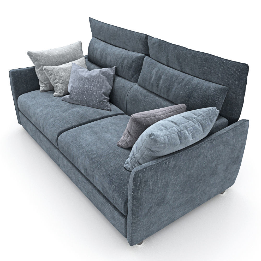 202-Sofa natuzzi Arioso2898 2 3D model_2