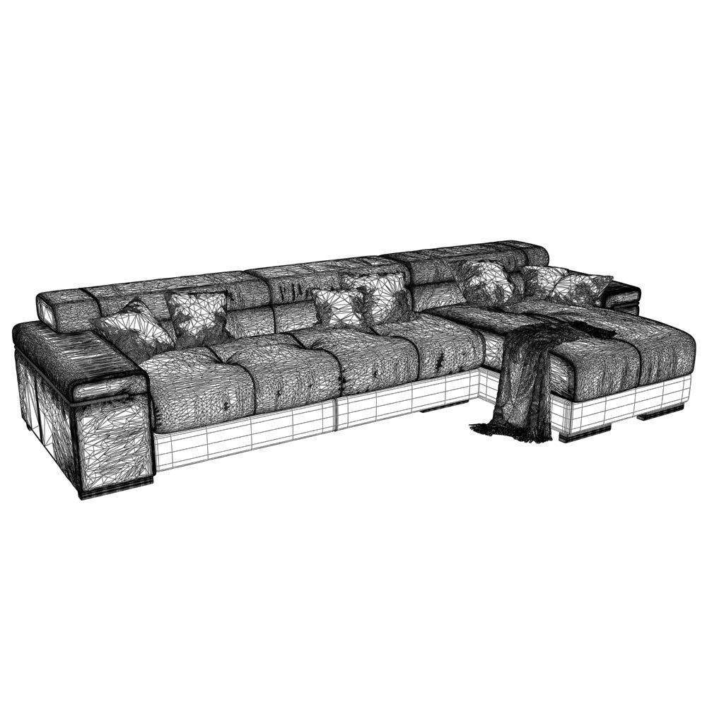206-Sofa natuzzi Avana 2 3D model_3