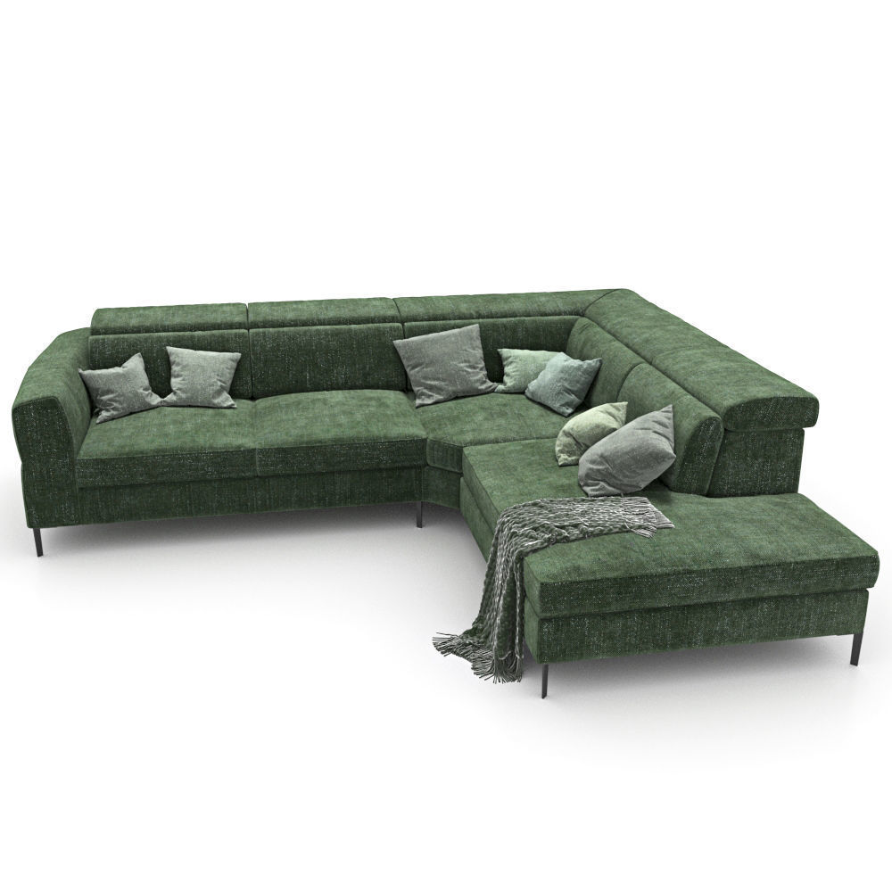 207-Sofa natuzzi bebop 2900 3 3D model_1