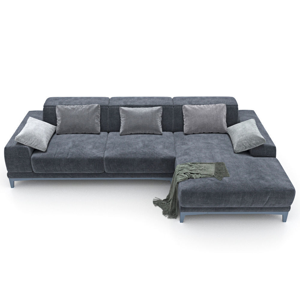 208-Sofa natuzzi borghese 2826 4 3D model_1