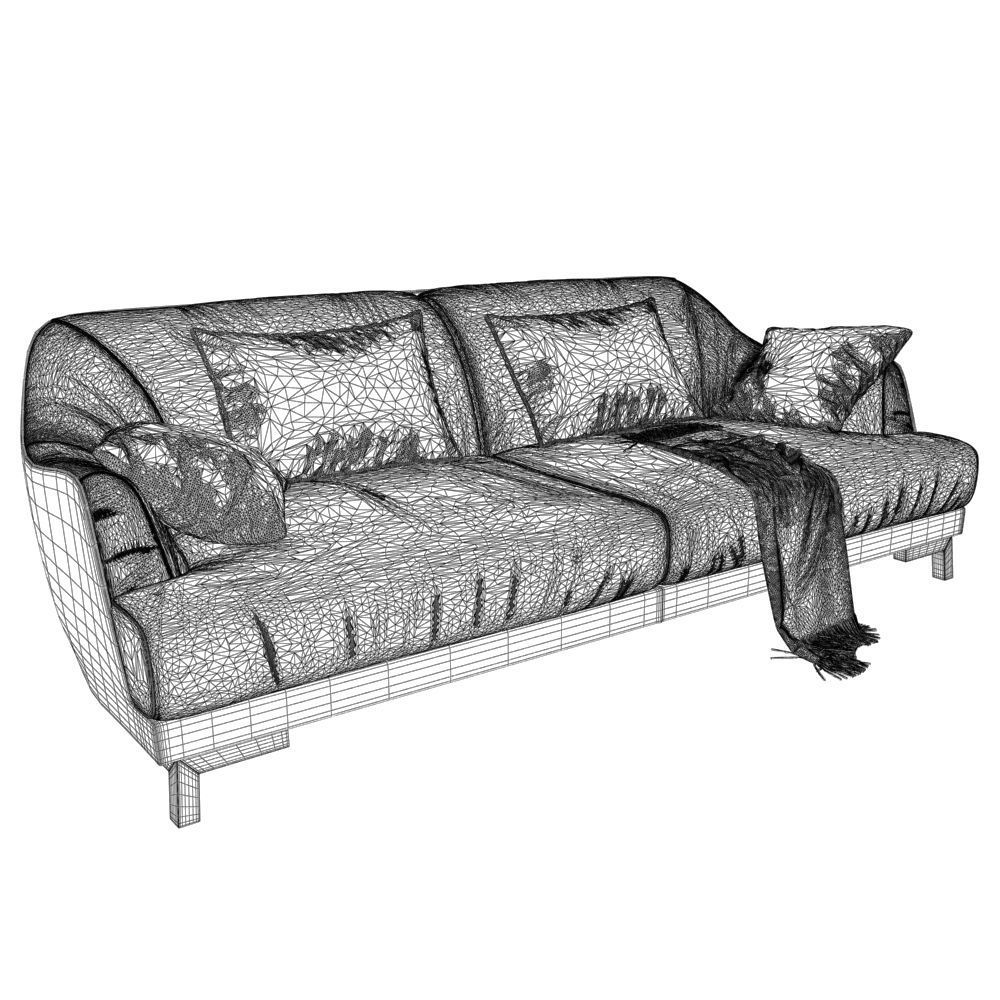 212-Sofa natuzzi DonGiovanni 2906 4 3D model_3