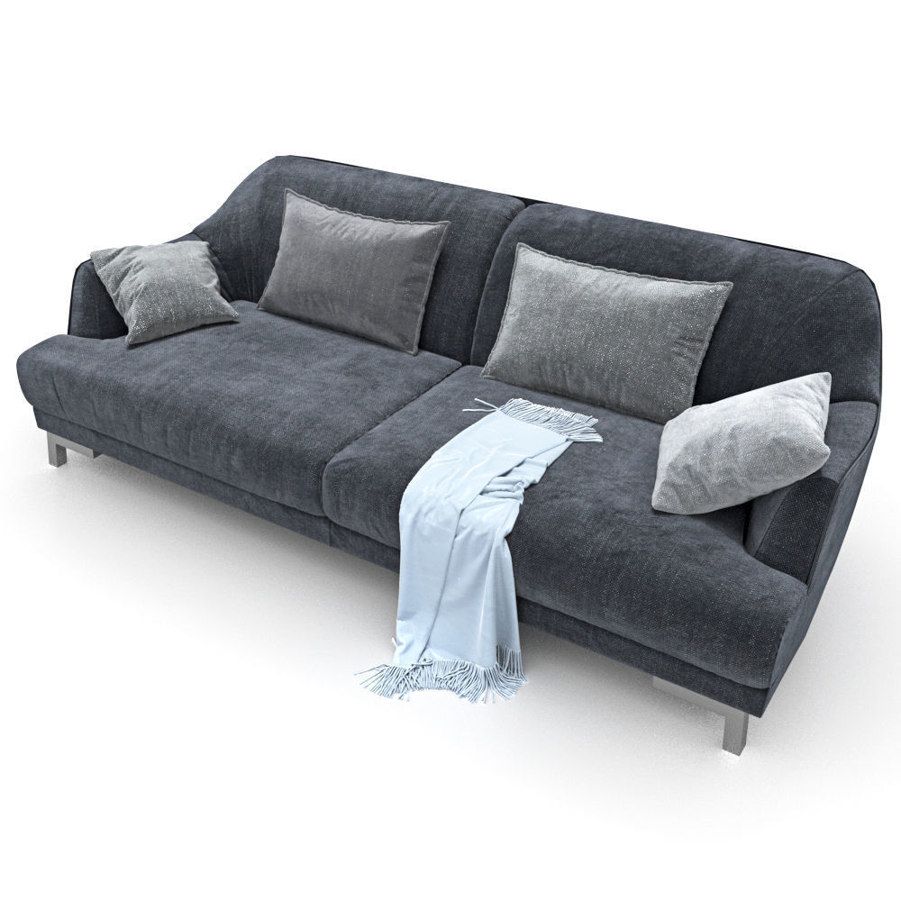 212-Sofa natuzzi DonGiovanni 2906 4 3D model_2