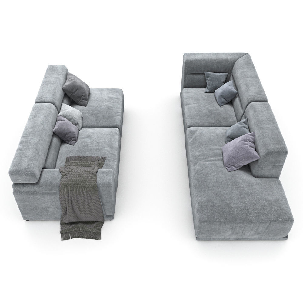 214-Sofa natuzzi Dorian 2904 var 2 3D model_1