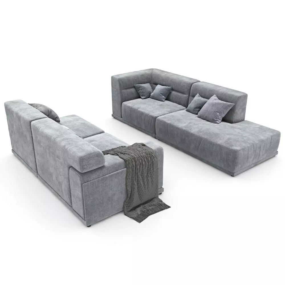 214-Sofa natuzzi Dorian 2904 var 2 3D model_0