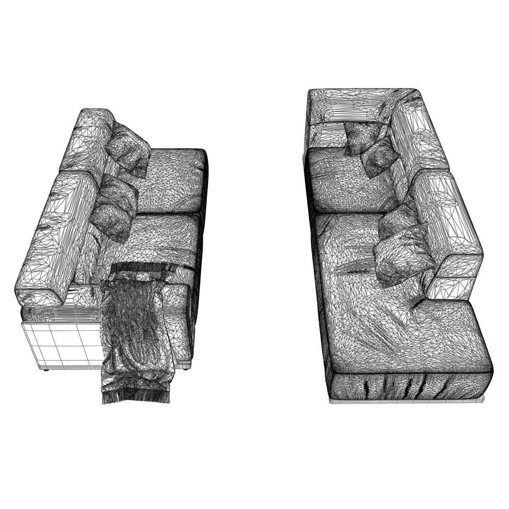 214-Sofa natuzzi Dorian 2904 var 2 3D model_4