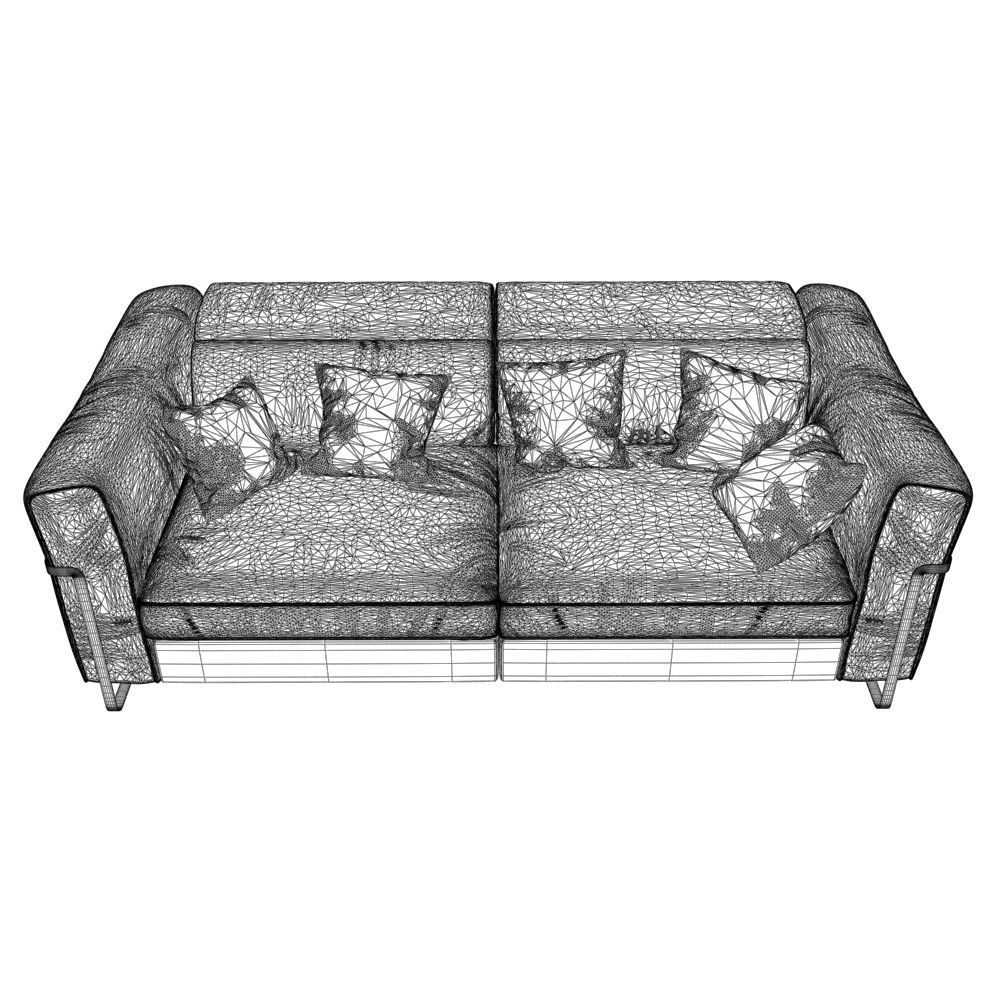 220-Sofa natuzzi fidelio 2907 4 3D model_4