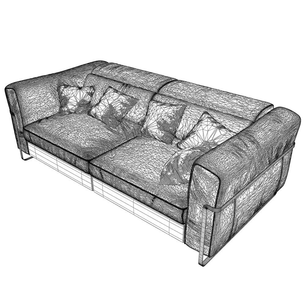 220-Sofa natuzzi fidelio 2907 4 3D model_5