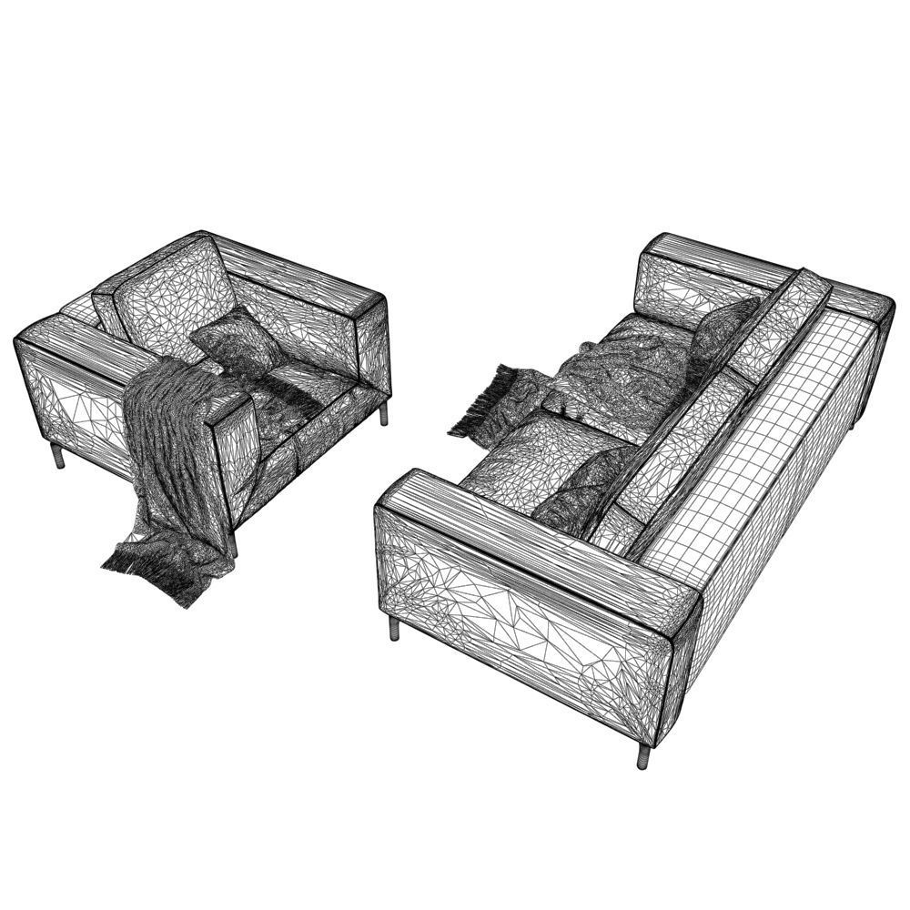 224-Sofa natuzzi golf 2945 var 4 3D model_5