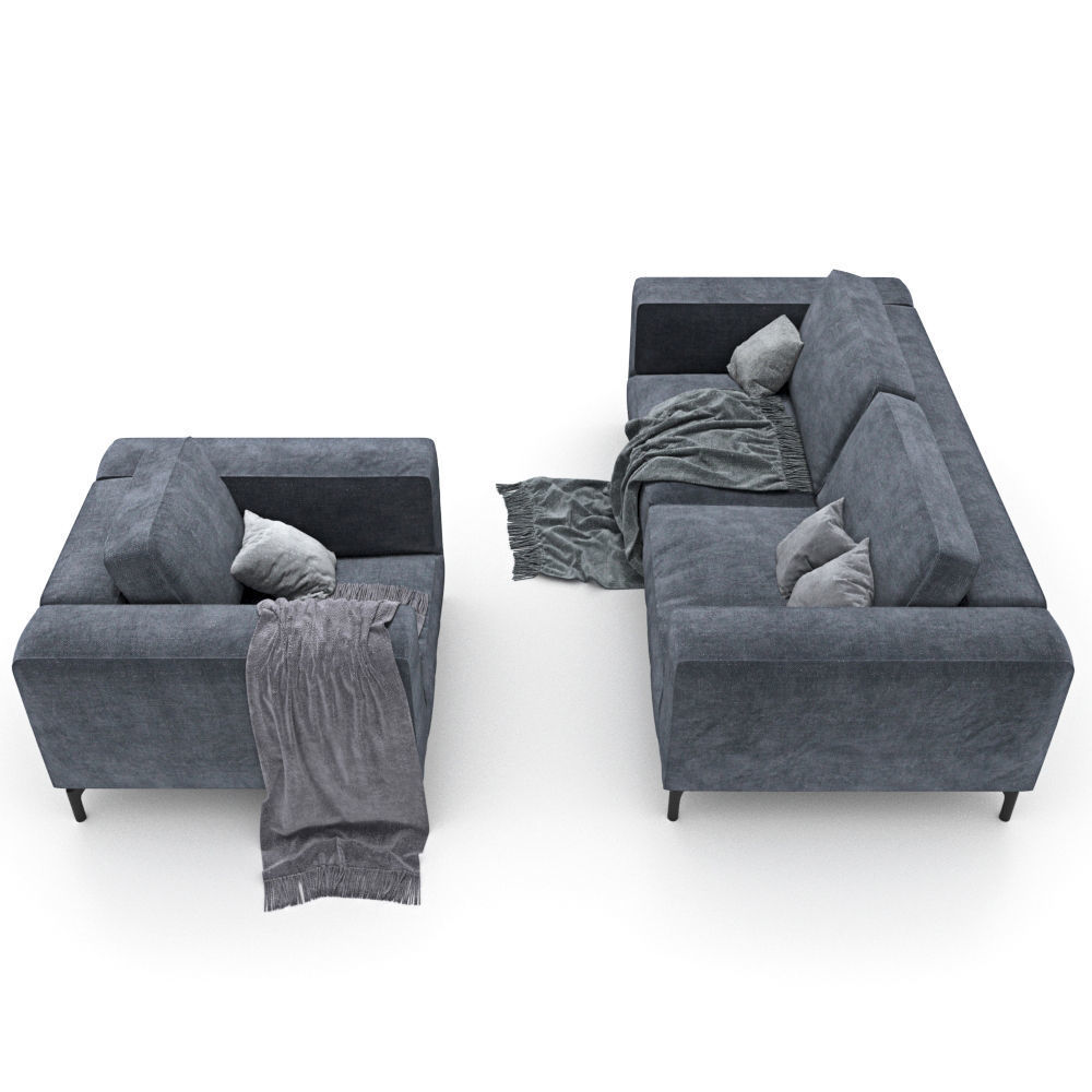 224-Sofa natuzzi golf 2945 var 4 3D model_1