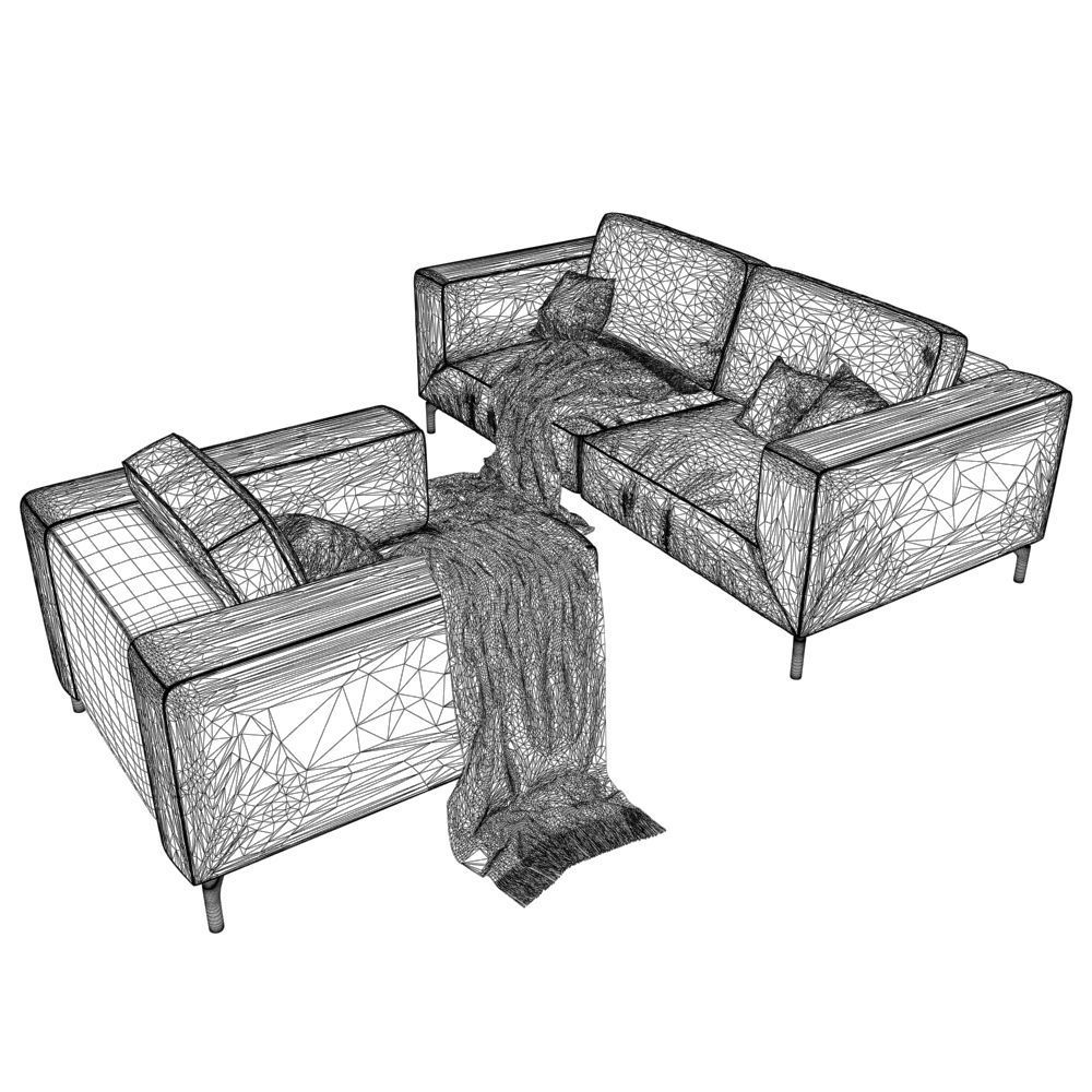 224-Sofa natuzzi golf 2945 var 4 3D model_3