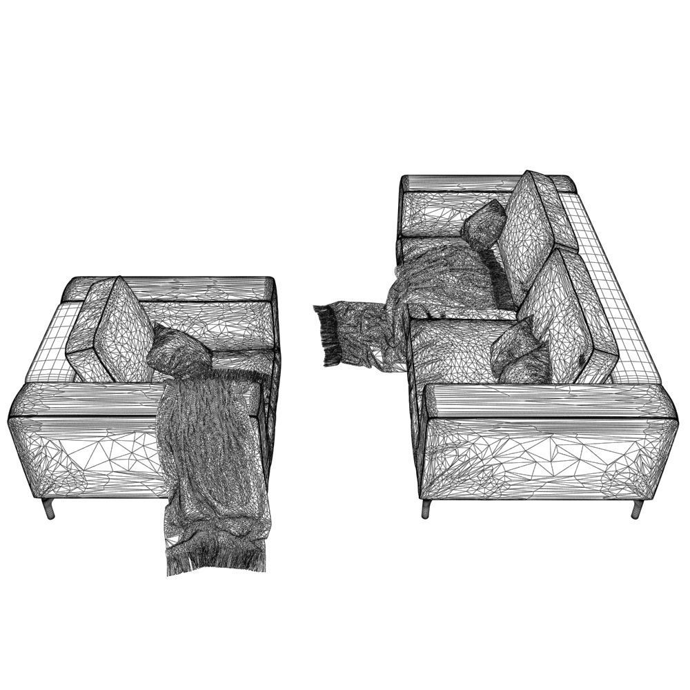 224-Sofa natuzzi golf 2945 var 4 3D model_4