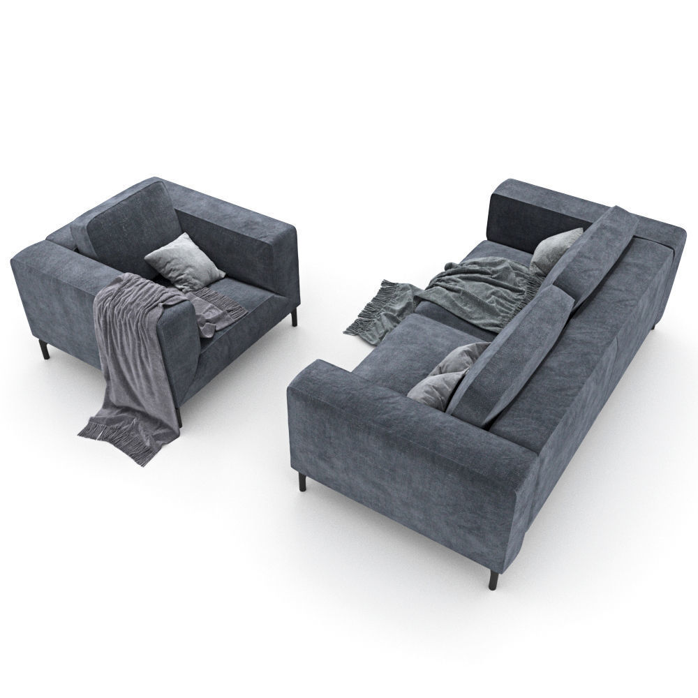 224-Sofa natuzzi golf 2945 var 4 3D model_2