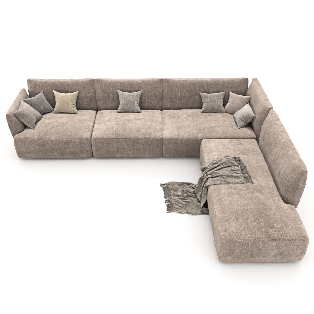 225-Sofa natuzzi herman 2981 1 3D model_1