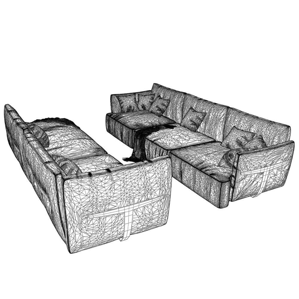 226-Sofa natuzzi herman 2981 var 2 3D model_3