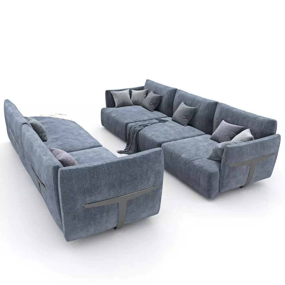 226-Sofa natuzzi herman 2981 var 2 3D model_0