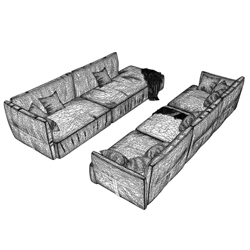 226-Sofa natuzzi herman 2981 var 2 3D model_5
