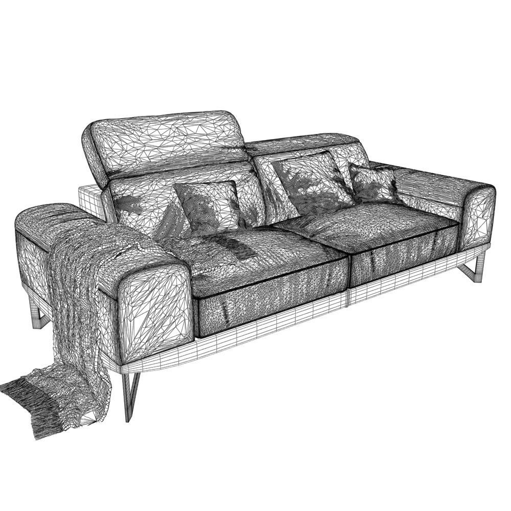 230-Sofa Natuzzi Italo part 2 3D model_3