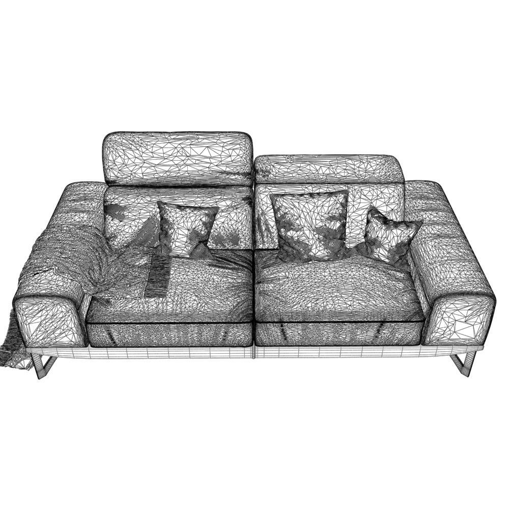 230-Sofa Natuzzi Italo part 2 3D model_4