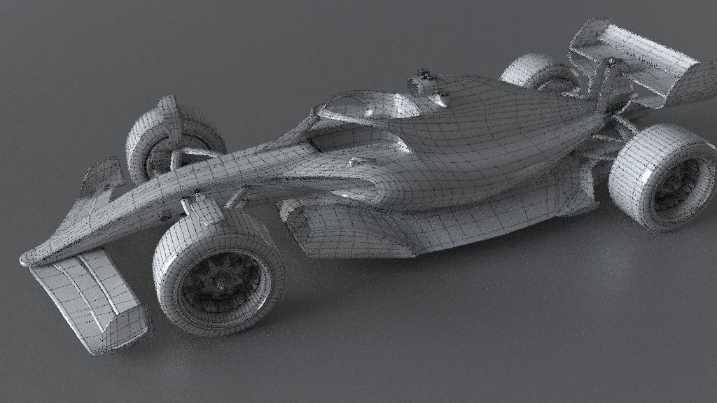 ROKiT WILLIAMS RACING 2021 - 2023 concept Low-poly 3D model_14