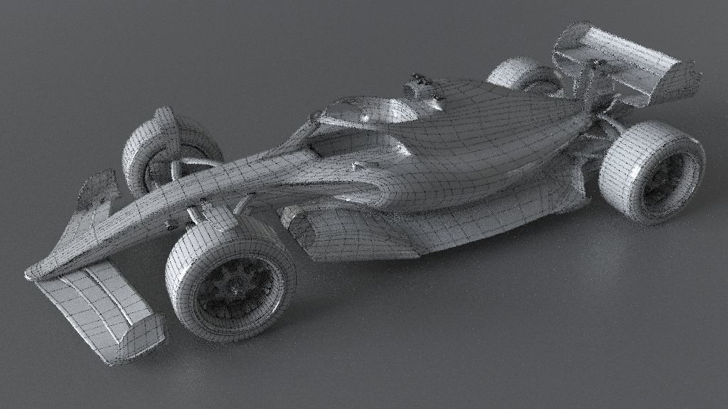ROKiT WILLIAMS RACING 2021 - 2023 concept Low-poly 3D model_13