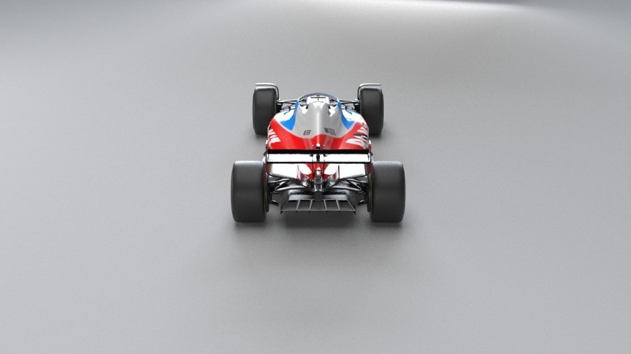ROKiT WILLIAMS RACING 2021 - 2023 concept Low-poly 3D model_40