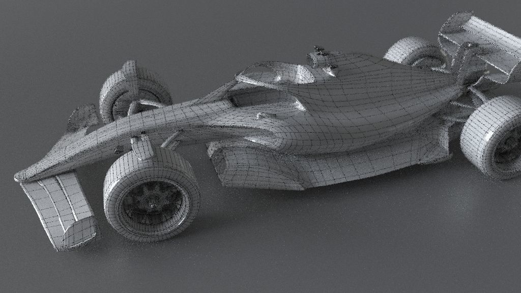 ROKiT WILLIAMS RACING 2021 - 2023 concept Low-poly 3D model_19