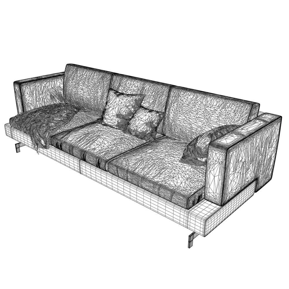 232-Sofa Natuzzi Jeremy var 4 3D model_5