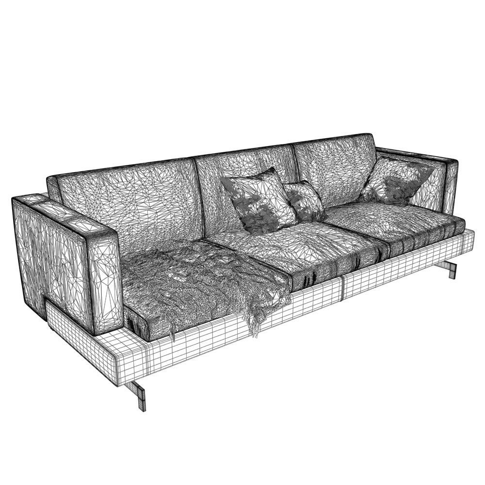 232-Sofa Natuzzi Jeremy var 4 3D model_3
