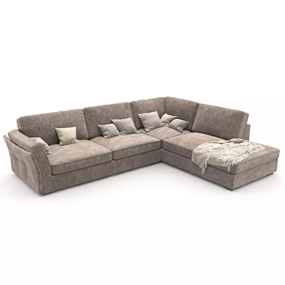 233-Sofa natuzzi Lilium 1 3D model_0