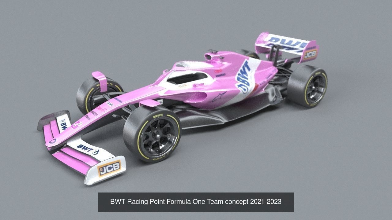 10 team f1 racing concept car 2021-2023 3D Model Collection_17
