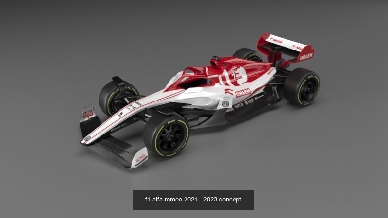 10 team f1 racing concept car 2021-2023 3D Model Collection_20