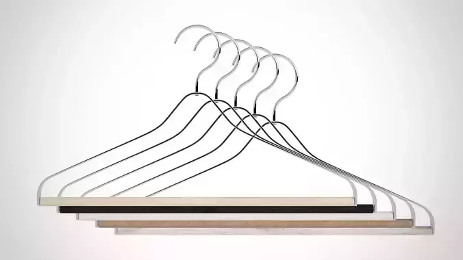 30cm Realistic Wood Hanger for Dressing Shops