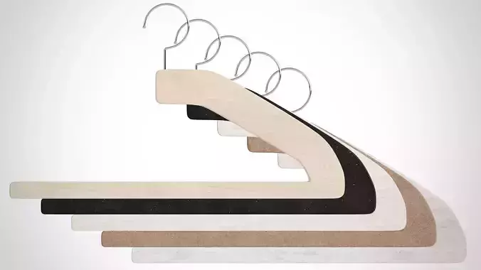 30cm Realistic Wood Hanger for Dressing Shops