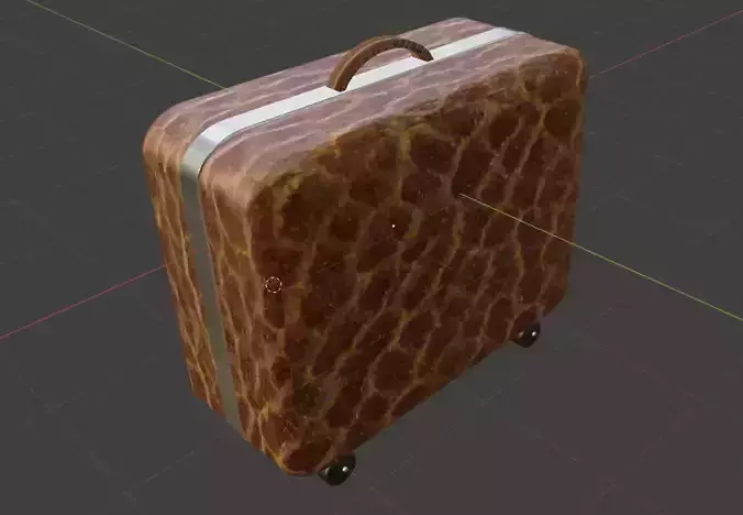 Suitcase 3D model