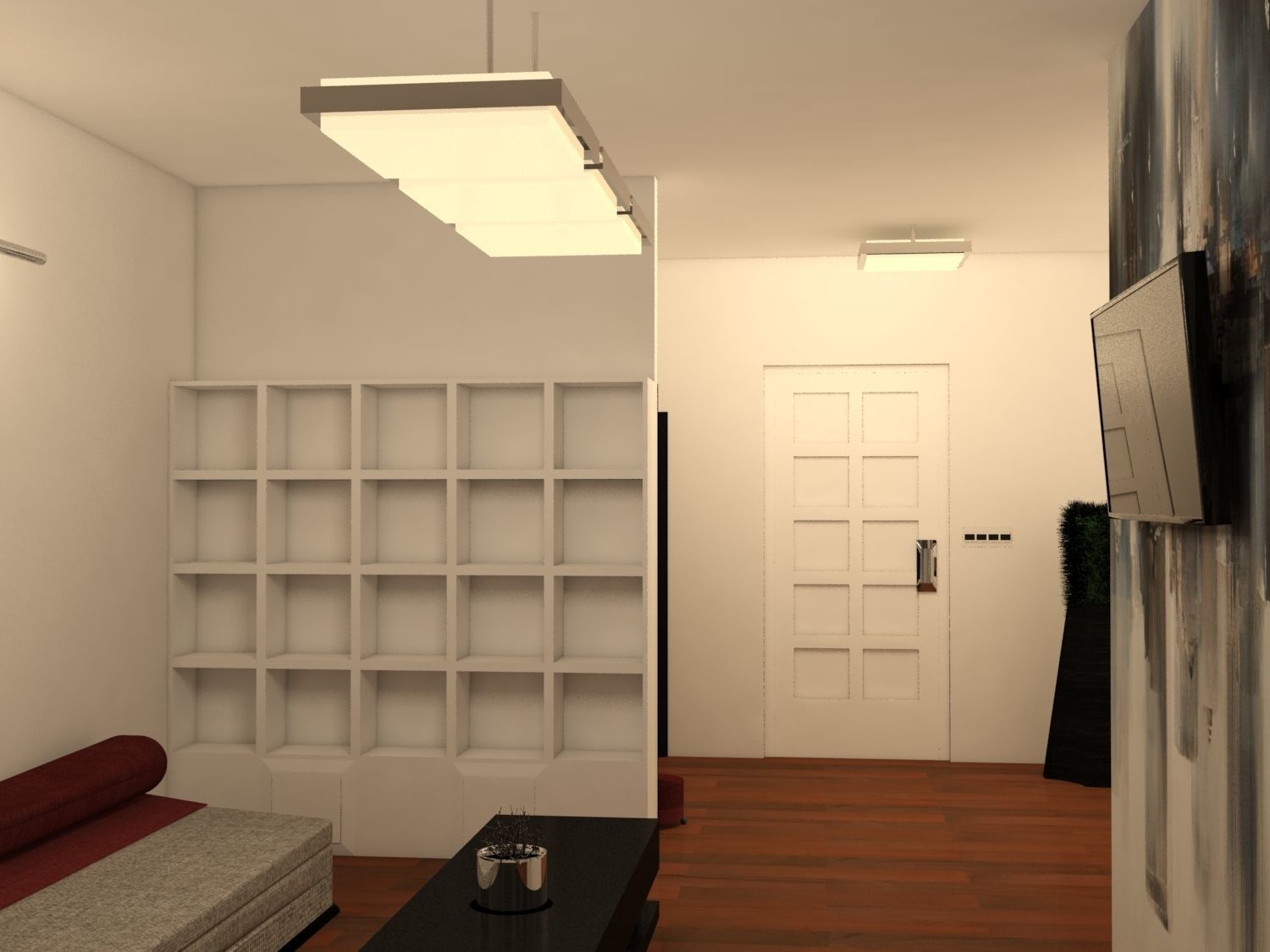 Mini-easy room 3D model_1