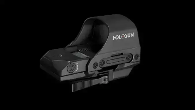 Holosun HS510C REFLEX SIGHT Low-poly 3D model