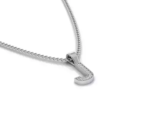 Pendant J letter
