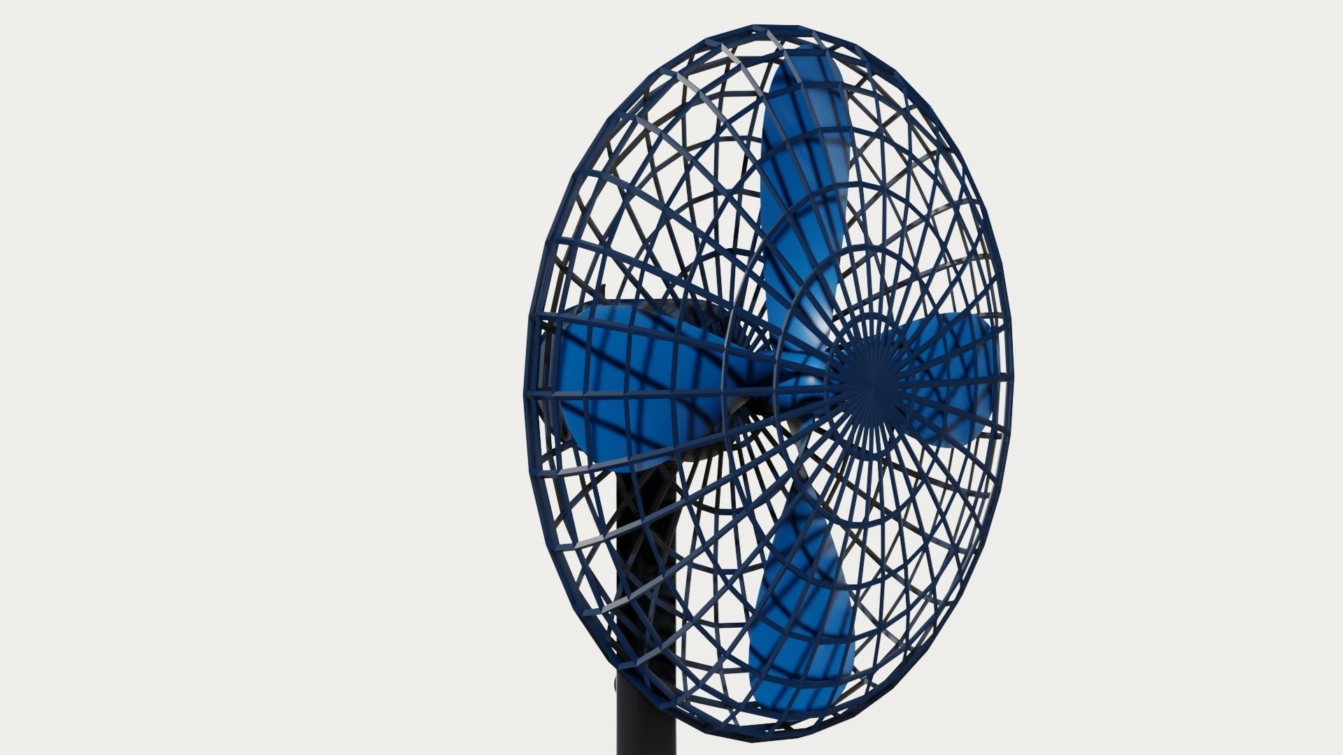 Cooling fan 3D models Low-poly 3D model_8