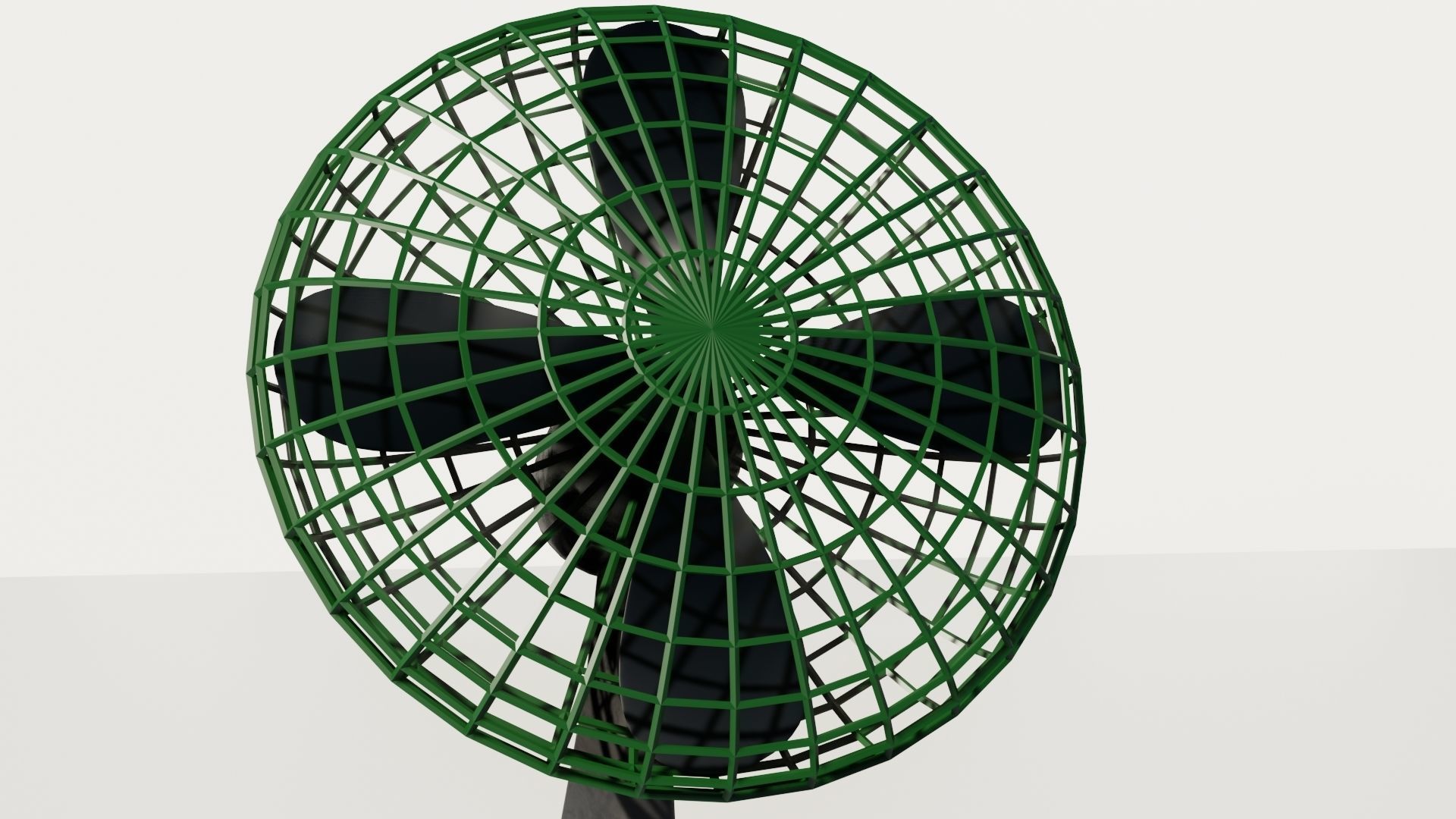 Cooling fan 3D models Low-poly 3D model_9