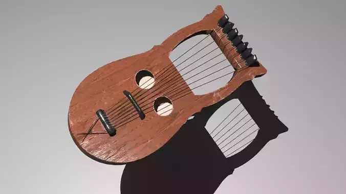 Kravis Lyre 3D model
