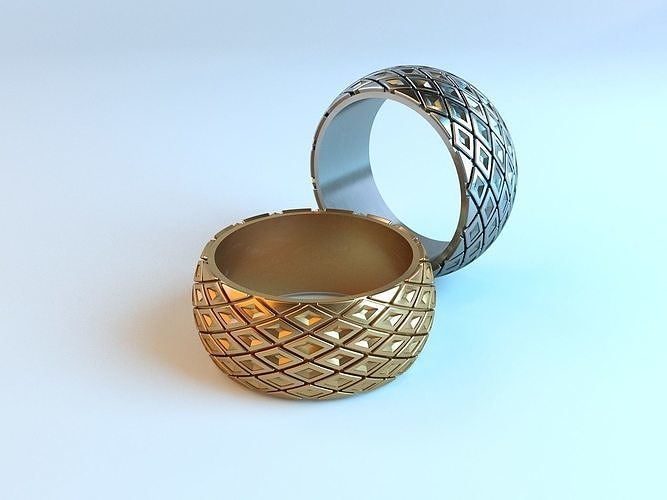 Ring  romb 3D print model