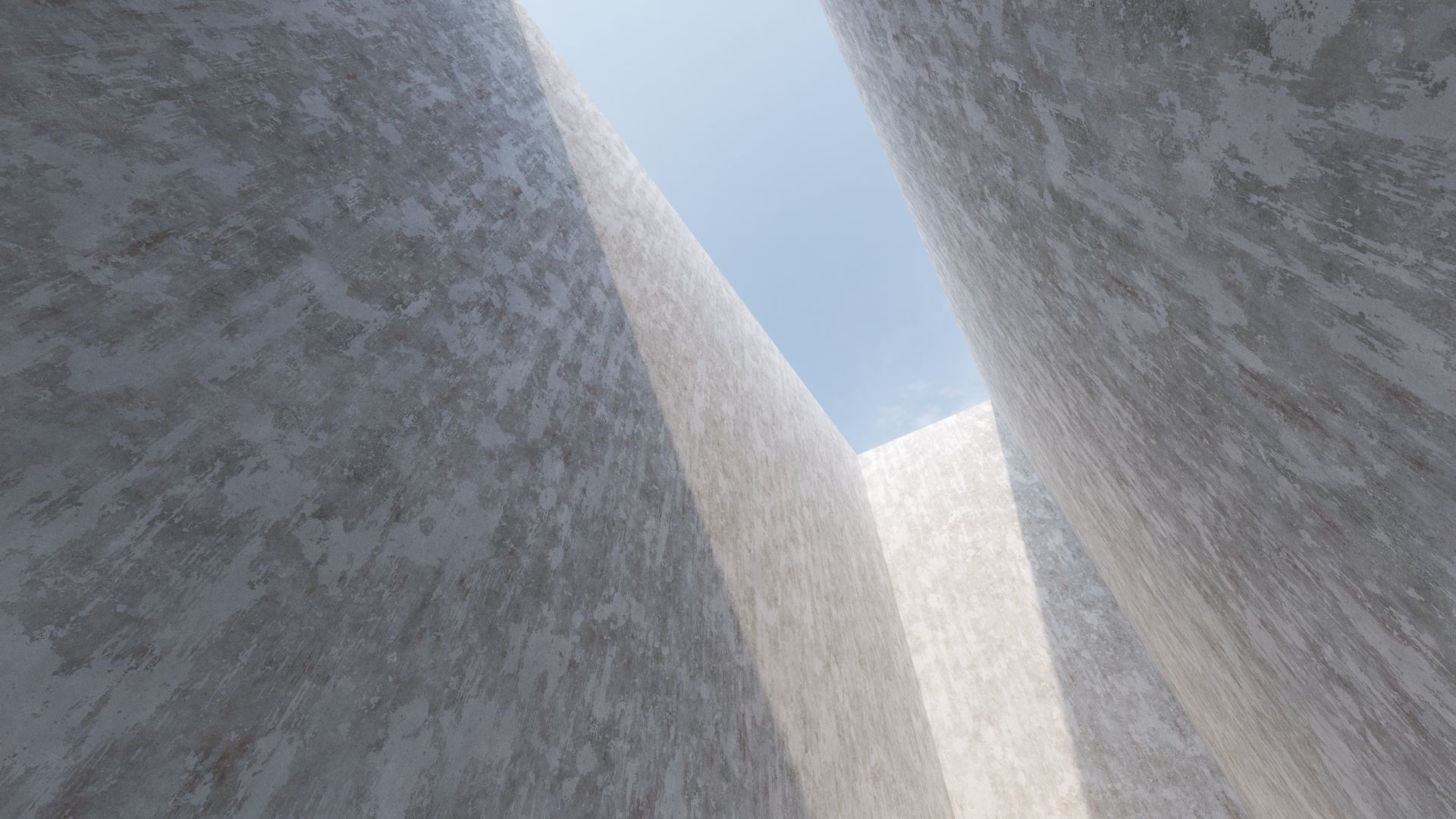 Damaged concrete painted wall texture Texture_4