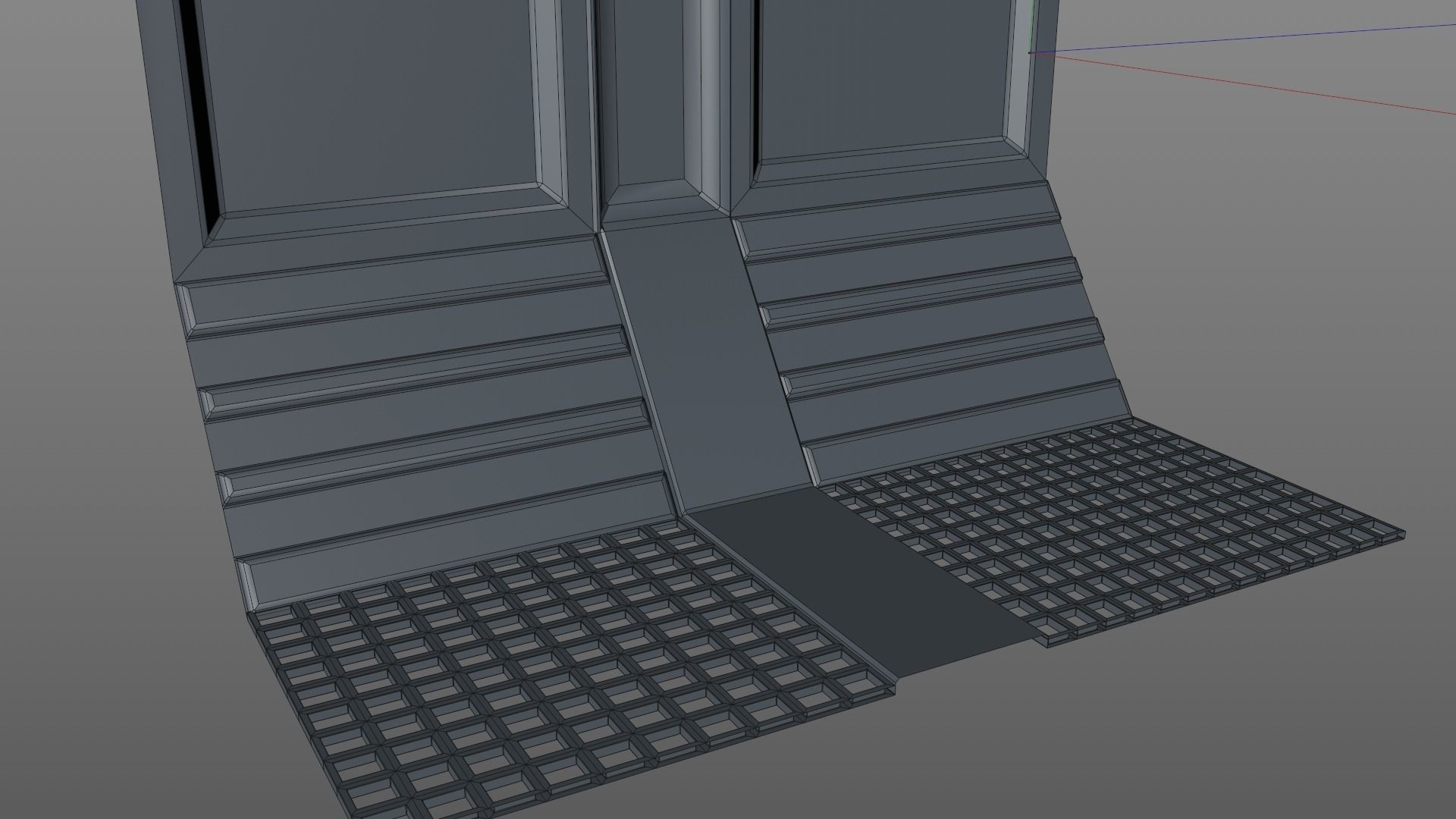 Sci Fi Corridor 3D model_18