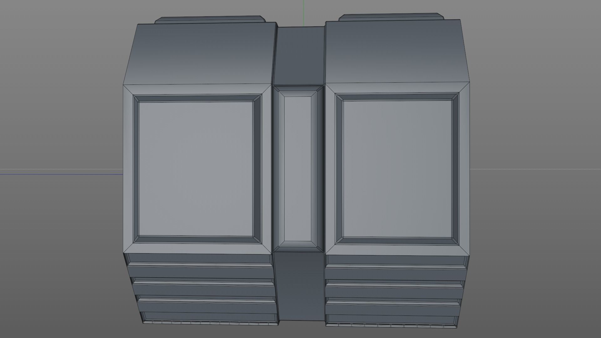 Sci Fi Corridor 3D model_10