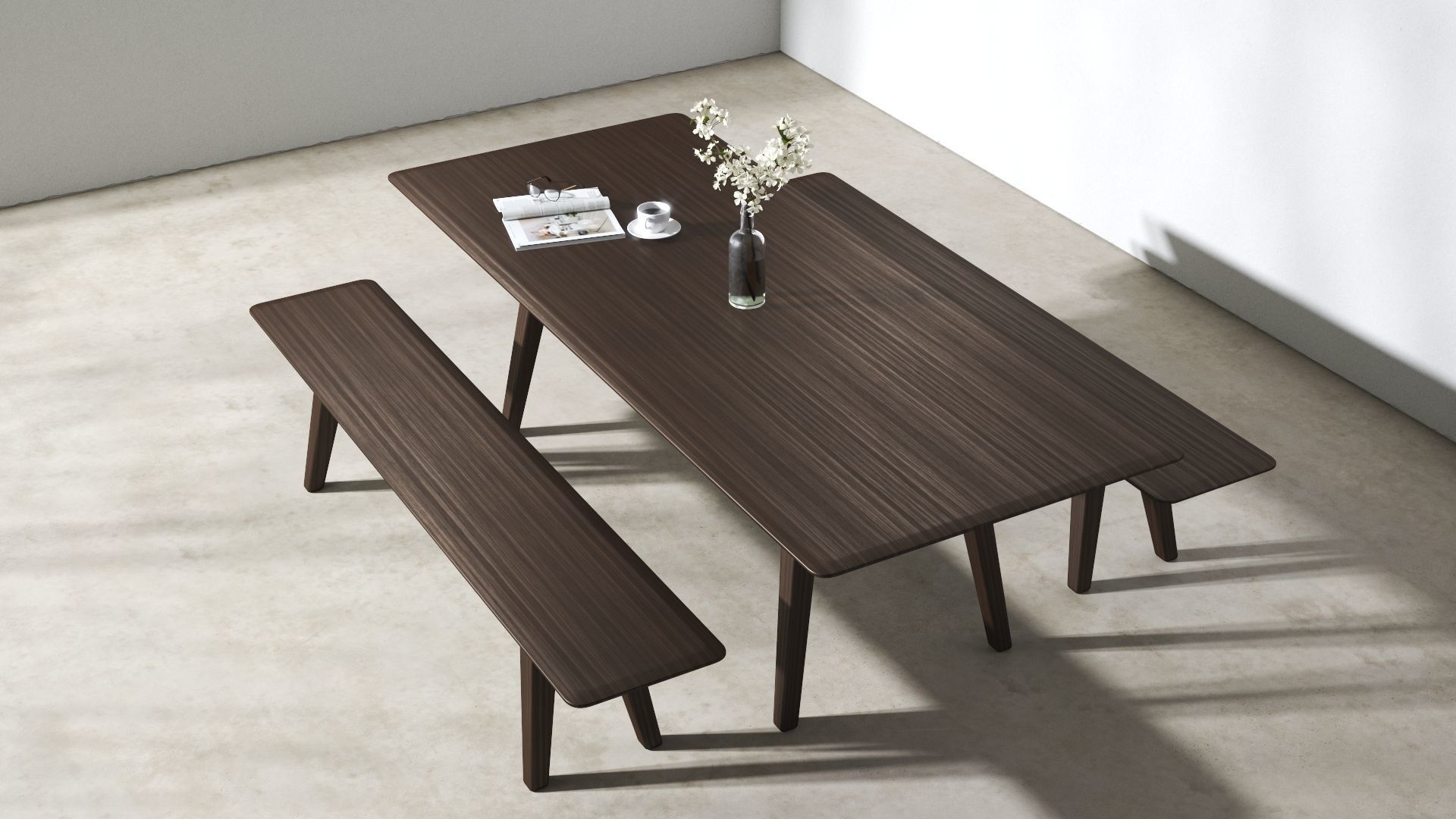 Dark wenge wood veneer texture Texture_3