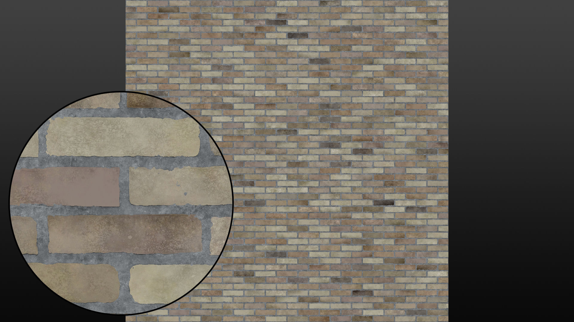 Beige rustic brick wall texture Texture_11