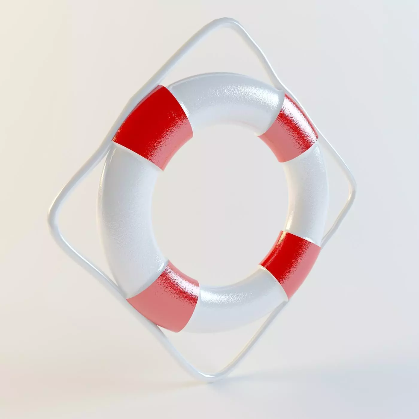 Bagel With Lifeguards 3D model